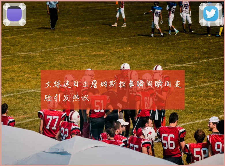 女球迷目击詹姆斯抠鼻瞬间瞬间变脸引发热议